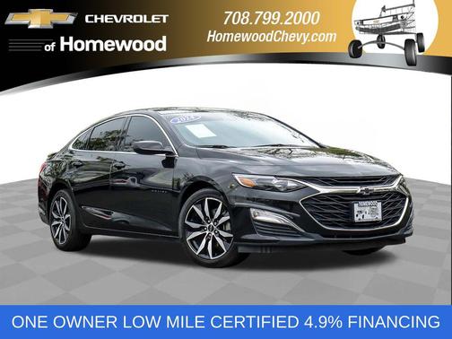 Mosaic Black Metallic 2024 Chevrolet Malibu FWD RS