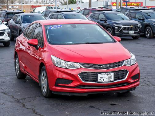 Red Hot 2017 Chevrolet Cruze LS