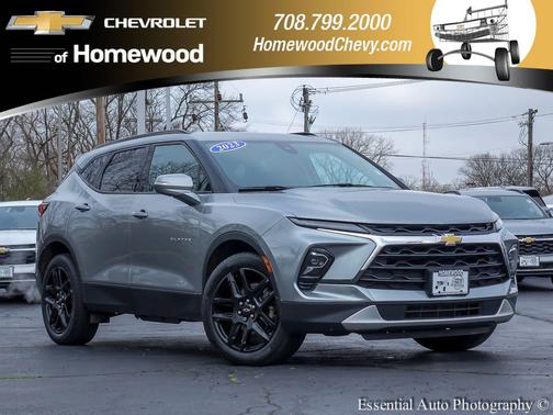 Sterling Gray Metallic 2023 Chevrolet Blazer 3LT