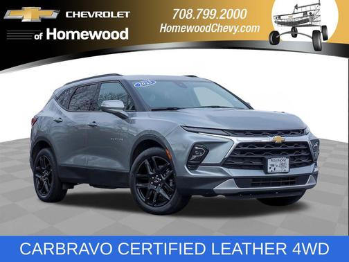 Sterling Gray Metallic 2023 Chevrolet Blazer 3LT
