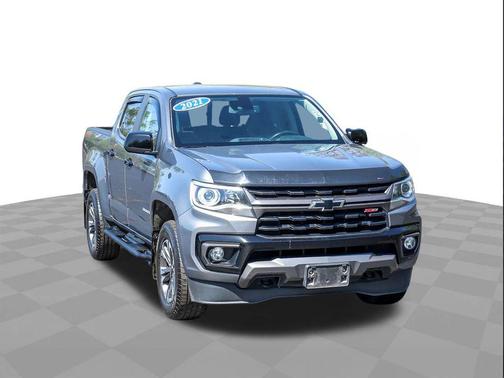 Satin Steel Metallic 2021 Chevrolet Colorado Z71