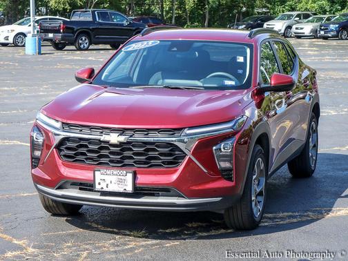 Crimson Metallic 2025 Chevrolet Trax LT