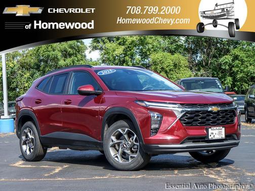Crimson Metallic 2025 Chevrolet Trax LT