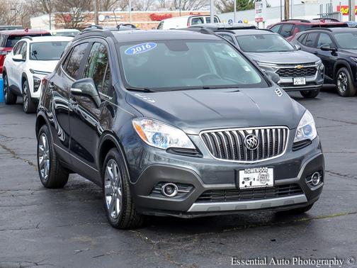 Graphite Gray Metallic 2016 Buick Encore Leather