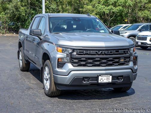 Sterling Gray Metallic 2026 Chevrolet Silverado 1500 Custom