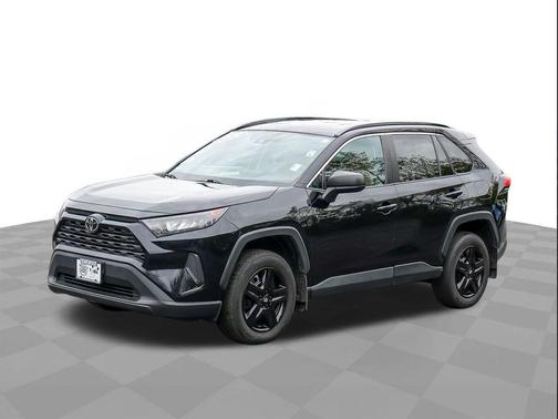 Midnight Black Metallic 2020 Toyota RAV4 LE