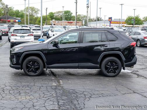 Midnight Black Metallic 2020 Toyota RAV4 LE