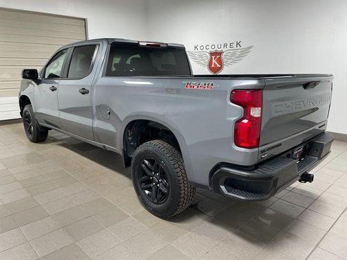 Satin Steel Metallic 2022 Chevrolet Silverado 1500 Limited Custom Trail Boss