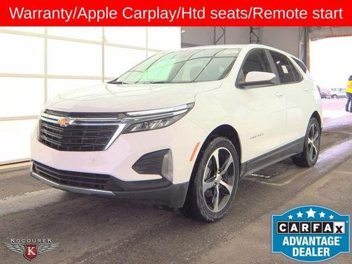 Summit White 2024 Chevrolet Equinox LT