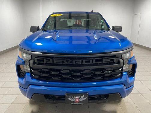Glacier Blue Metallic 2023 Chevrolet Silverado 1500 Custom