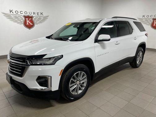Summit White 2023 Chevrolet Traverse LT Cloth