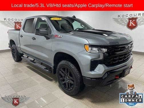 Sterling Gray Metallic 2023 Chevrolet Silverado 1500 LT Trail Boss