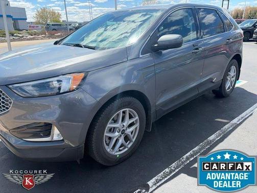 Gray Metallic 2024 Ford Edge SEL