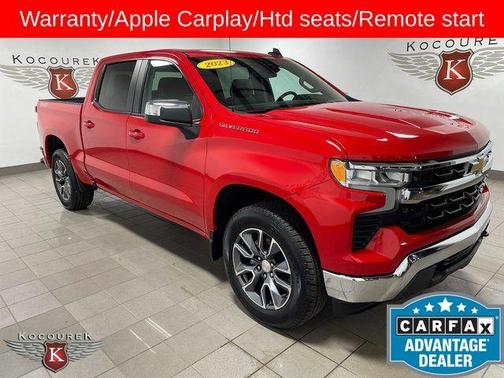 Red 2023 Chevrolet Silverado 1500 LT