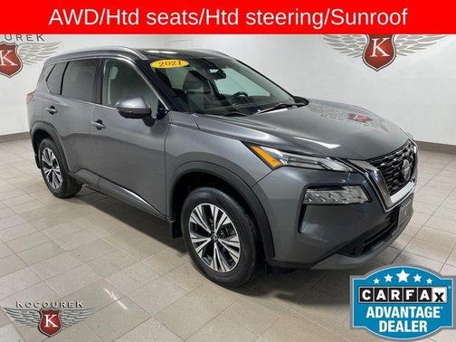Champagne Silver 2021 Nissan Rogue SV