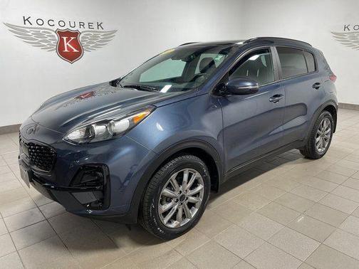 Pacific Blue 2022 Kia Sportage Nightfall