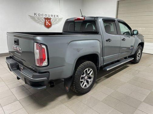 Steel Metallic 2021 GMC Canyon AT4 w/Leather