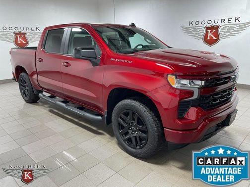 Radiant Red 2026 Chevrolet Silverado 1500 RST