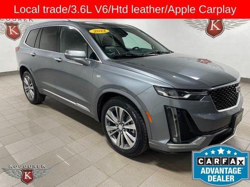 Satin Steel Metallic 2022 Cadillac XT6 Premium Luxury AWD