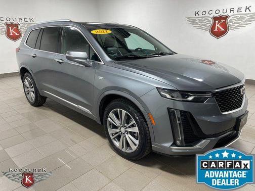Satin Steel Metallic 2022 Cadillac XT6 Premium Luxury AWD