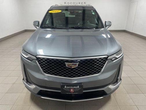 Satin Steel Metallic 2022 Cadillac XT6 Premium Luxury AWD