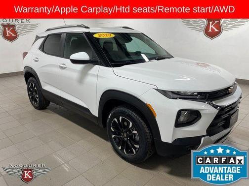 Summit White 2023 Chevrolet Trailblazer LT