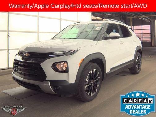 Summit White 2023 Chevrolet Trailblazer LT