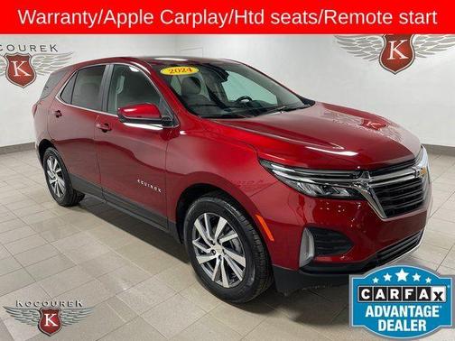 Radiant Red 2024 Chevrolet Equinox LT