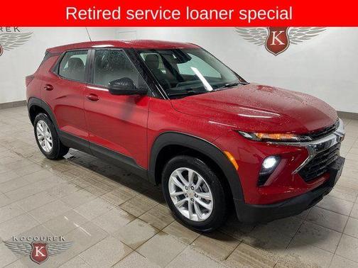 Red 2026 Chevrolet Trailblazer LS