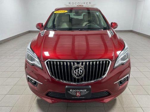 Chili Red Metallic 2018 Buick Envision Preferred