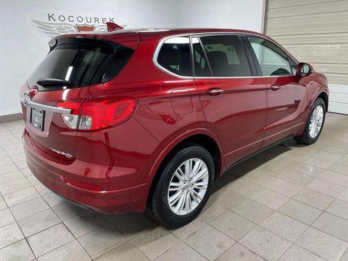 Chili Red Metallic 2018 Buick Envision Preferred