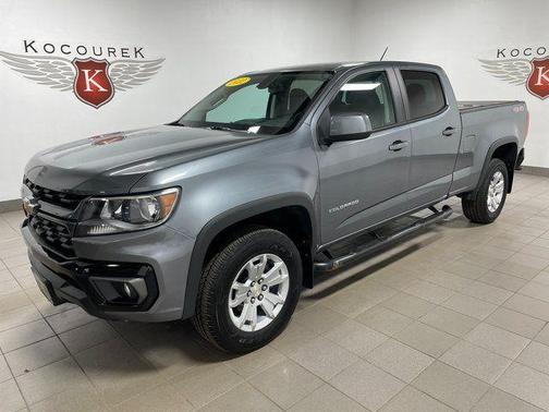 Satin Steel Metallic 2022 Chevrolet Colorado LT