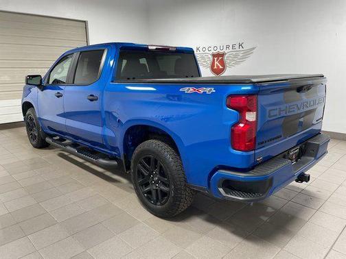 Glacier Blue Metallic 2024 Chevrolet Silverado 1500 Custom