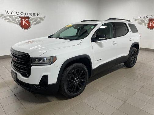 Summit White 2023 GMC Acadia SLE