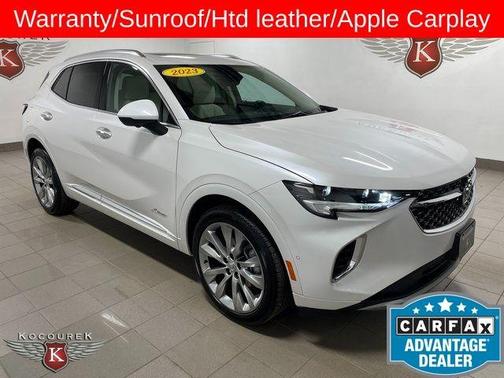 White Frost Tri-Coat 2023 Buick Envision Avenir