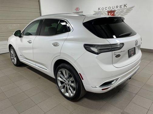 White Frost Tri-Coat 2023 Buick Envision Avenir