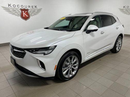 White Frost Tri-Coat 2023 Buick Envision Avenir