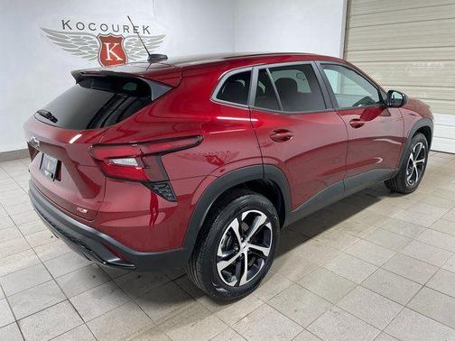 Crimson Metallic 2025 Chevrolet Trax 1RS