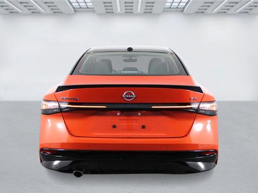 Energetic Ember/Super Black 2026 Nissan Sentra SR