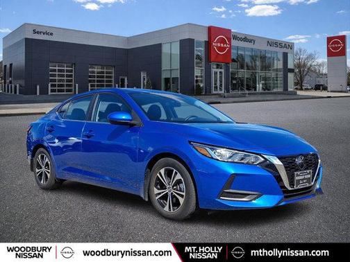 Electric Blue Metallic 2023 Nissan Sentra SV