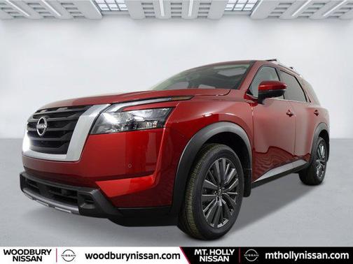 Scarlet Ember Tintcoat 2025 Nissan Pathfinder SL 4WD