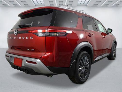 Scarlet Ember Tintcoat 2025 Nissan Pathfinder SL 4WD