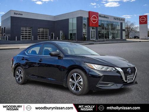 Super Black 2023 Nissan Sentra SV Sedan