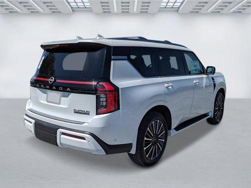 Everest White Pearl Tricoat 2026 Nissan Armada Platinum Reserve