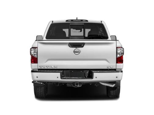 Glacier White 2024 Nissan Titan SV