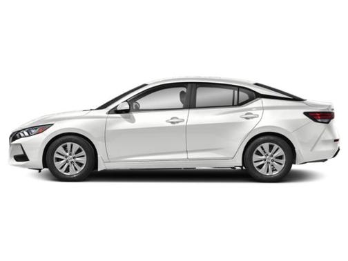 Aspen White Tricoat 2023 Nissan Sentra SV
