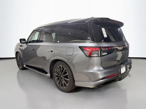 Dynamic Metal/Black Obsidian 2026 INFINITI QX80 AUTOGRAPH AWD