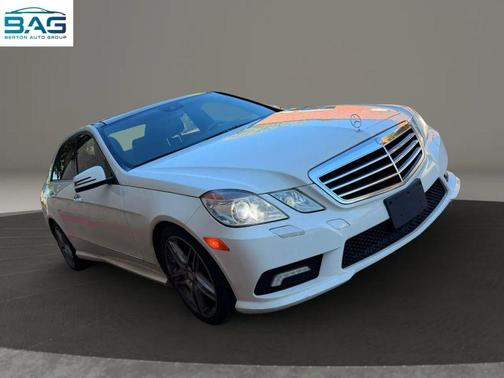 White 2011 Mercedes-Benz E-Class E 350 Sedan 4D