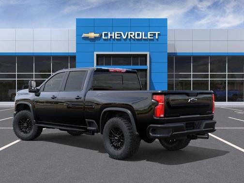 Black 2026 Chevrolet Silverado 2500 Crew Cab, Standard Bed, XR2, 4WD