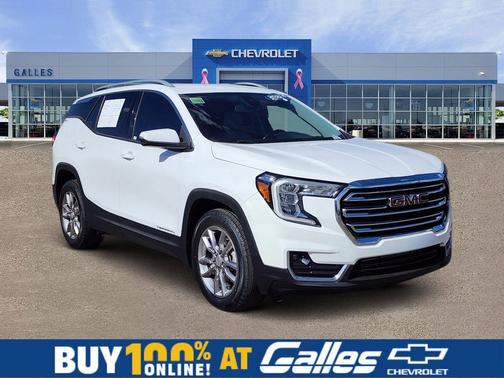 Summit White 2022 GMC Terrain SLT